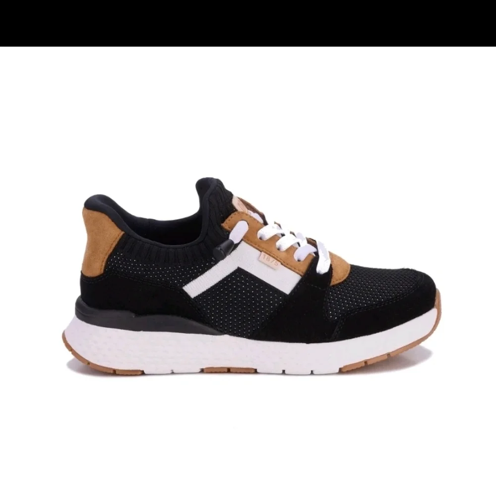 Drew Women's Bobbie - No Hands Lightweight sneakers, Black Combo 10837